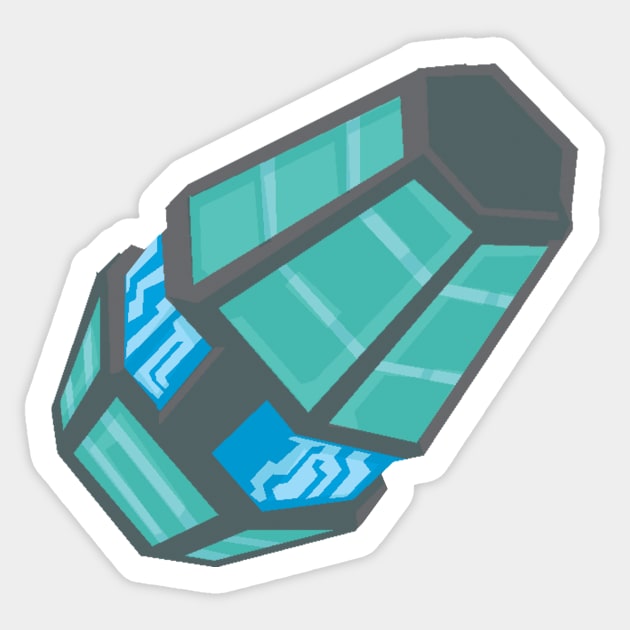 Nanite Canister Sticker by Dragin556
